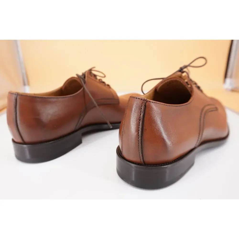 To Boot New York Bellaire Derby Oxford Dress Shoe Size 9 Burnished Brown $395